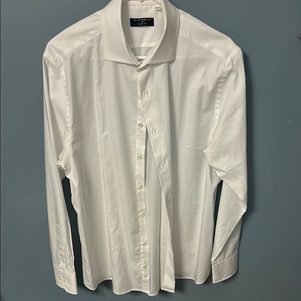 Men's White Dress Shirt